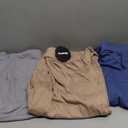 Huukeay 3 Pack Women's Lounge Pants, Cozy Wide Leg Lounge Slacks with Pockets Loose Flowy Yoga Sweatpant Workout Comfy Jogger (Medium, Light Gray, Khaki, Denim Blue)