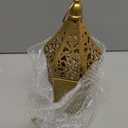 Lifnatty Gold Ramadan Lantern Decorations, Intricate HollowOut Islamic Moon Star Design, BatteryOperated Eid Mubarak Decorative Lamp, Perfect for Ramadan Decorations for Home Party Table Windows