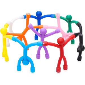 10Pcs Magnetic Travel Toys, Magnets Men for Kids, Cute Magnetic People for Refrigerator, Fridge Magnets Fidget Toys for Adults Kids Gifts
