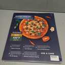 Pizza Pan - 14 Inch Nonstick Pizza Pan for Oven with Widen Handles for Cooking, Baking, and Grilling - Durable, Even Heating, Long-Lasting Kitchen Cookware (2, Grey) (Gray)