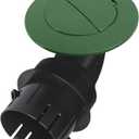 422G Pop Up Drainage Emitter with Elbow Adapter | Fits 3 & 4 Inch Drain Pipes, Works with Catch Basins Yard Lawn Drainage SystemsGreen