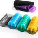 Yaklim Monthly Pill Organizer 2 Times A Day,XL One Month 28 Day Pill Box AM PM,Daily Pill Case Large 4 Week,Medication Organizer Dispenser for Pills,Fish Oils, Vitamin,Supplement4 Colors