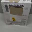 BLACK+DECKER Portable Space Heater, Room Space Heater with Carry Handle for Easy Transport