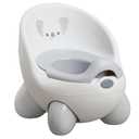 Infantino Potty Pals Potty Seat - Potty Training Toilet, Removable Bowl with Splashguard, Slip Resistant Feet, Gray