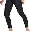 Under Armour Women's Vanish Crop Pants, Black, Size S