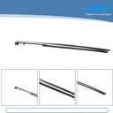 LABLT Left Driver Side Fender Garnish Chrome Molding Trim Replacement for Sonata 2011 2012 2013 2014