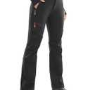 Heathyoga Snow Ski Pants Women Waterproof Softshell Insulated Fleece Lined Snowboard Pants Hiking Pants for Winter Outdoor