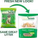 Fresh News Recycled Paper Original Pellet Cat Litter, 25 Pound, Non-Clumping, Unscented, Made in USA