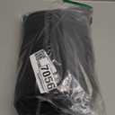 Black Sheer Linen Curtains 90 inch Length for Bedroom Back Tab Rod Pocket Modern Farmhouse Muslin Look Cotton Textured Black Window Curtains 90 inches Long for Dining Room Living Office 2 Panels