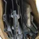 Shintenchi 6x4 FT Outdoor Storage Shed with Window, Lockable Outdoor Waterproof Tool Storage Sheds, Weather Resistant Tool Storage House Shed for Garden, Backyard, Patio Utility and Tool Storage, Gray