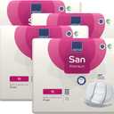 Abena San Premium Incontinence Pads, Heavy Absorbency, (Sizes 8 to 11), Size 11, 84 Count