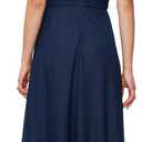 Alex Evenings Women's Stretch Sequin Bodice Empire Waist Long Gown, Formal Event Dress  size 4 