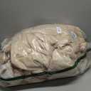 Throw Blanket for Couch - 108" x 90" Faux Rabbit Fur Throw Blanket Cozy Soft Warm Blankets for Bed Sofa Bedroom Living Room Fluffy Striped Blankets for Fall Winter, Home Decor, Brown