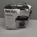 AROMA Digital Rice Cooker, 4-Cup (Uncooked) / 8-Cup (Cooked), Steamer, Grain Cooker, Multicooker, 2 Qt, Stainless Steel Exterior, ARC-914SBD