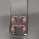 Ear Plugs for Sleeping - Noise Reduction Soft Silicone Earplugs, 2 Pairs Reusable Hearing Protection Earplugs for Noise Sensitivity, Sleep,Snore,Travel, Sound Reduction Noise Cancelling - Pink