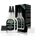 Thin Super Glue Liquid Kit 4.6 oz, All Purpose Clear Superglue for Plastic Ceramic Metal Wood Glass Shoe Leather Rubber, Instant Cyanoacrylate Adhesive for Home Repair Hobby Model Pottery DIY Craft