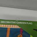 2 x Decorative garden flag