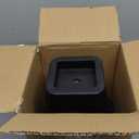 6 Pack Bed Furniture Risers, 6 Inch Quality Plastic Couch Lift Risers Stackable Black Bed Legs for Sofa, Chair, Cabinet, Desk, Supports up to 2200 Lbs per Leg