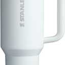 STANLEY Quencher ProTour Flip Straw Tumbler with Leakproof Lid 40 oz | Built-In Straw and Handle | Cup Holder Compatible for Travel | Insulated Stainless Steel Cup | BPA-Free | Frost