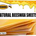 Wax Foundation Sheets for, 10Pcs, 13x9cm