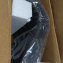 Universal Tractor Seat - Adjustable PVC Leather, High Back Replacement for Tractors, Forklifts, Riding Mowers - Ergonomic Design, High Compatibility, Black