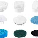 Replacement Heads Set 8 pcs for Electric Spin Scrubber