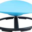 Kids Swivel Spinning Chair - Sensory Spinning Egg Shape Chair, Toddler seat Carousel Spin Sensory Chair for Kids, Sit and Spin Training Body Coordination Blue