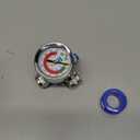 LE LEMATEC Air Compressor Regulator with Pressure Gauge - Precise Control for Pneumatic Tools, Spray Painting, Tire Inflation, Air Compressor Attachments & Pressure Switch, 1/4 NPT, 0-150 PSI AR-01