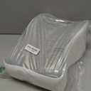 Knee Pillow for Side Sleepers,Leg Pillows for Sciatica,Knees,HIPS,Joints Between Legs,Back Pain Relief When Side Sleeping Spine Alignment Support for Knee Surgery Recovery (Large, Grey)