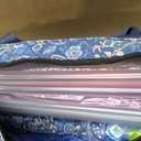 Jongyance American Mahjong Set with Blue Carrying Bag, 166 White Tiles, 4 All-in-One Rack/Pushers, Mahjong Tiles Set (Ma Jong, Mah-Jongg, Majiang)