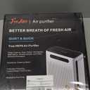 Air Purifiers for Home, Washable Filter & Air Quality Display, Powerful Turbo Mode Air Cleaner for Pet Hair Odors Smoke Dust