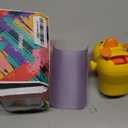 Skyroku Duck-Tastic Faucet Extender for Toddlers  Kicking Legs Fun! Splash-Proof & Easy Install Sink Extender for Kids (Yellow&Purple)