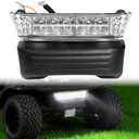 DRIVE UP Club Car Precedent Led Head Light with Bumper Replacement for 2004-UP Electric Golf Carts
