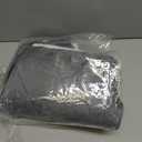 Magnetic Thermal Insulated Door Curtain, Temporary Cover, Durable Upgraded Oxford Cloth & Thicken Cotton Fill, Soundproof and Windproof (Gray, Fits Size 38" x 82")