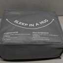 Topblan Weighted Blanket for Adults 12lbs, Breathable Cooling Weighted Blanket for Sleeping, Soft Heavy Microfiber Material with Glass Beads Blanket for All Season, Sofa Bed, 48"x72" Twin Size,Grey