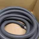 Sepetrel Manual Pool Vacuum Hose 1-1/2" x 50ft, Kink-Free Swivel Cuff Heavy Duty Spiral Wound Pool Cleaner Hose for Inground & Above Ground Pools, Skimmer,Not for Automatic Cleaners