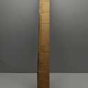 LazBlinds No Drill 1" Vinyl Mini Blinds, 39" W x 48" H, Cream