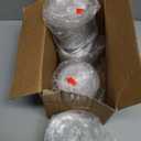 200 Clear Flat Lids Plastic Disposable PET Cup Lids with Straw Slot Fits Fits 16 oz, 20 oz, 24 oz Cups for Cold Brew, Coffee, Beer, Ice Cream, Party Supplies