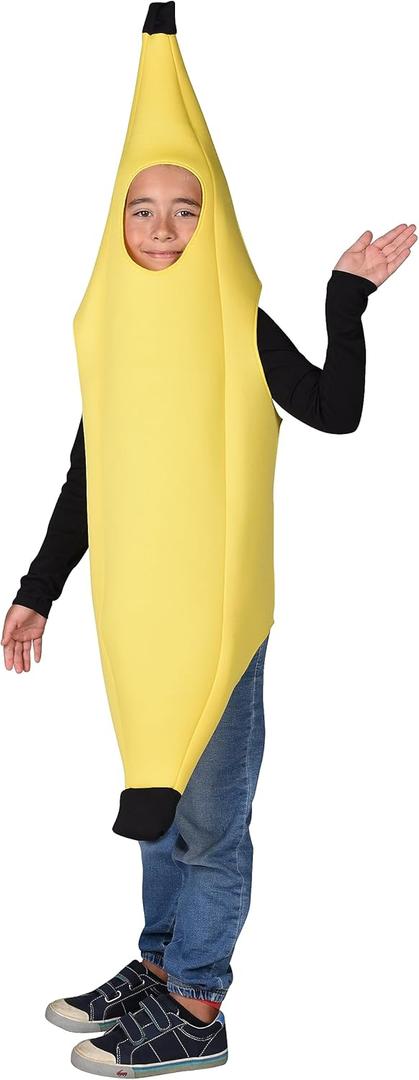 Rasta Imposta Ultimate Banana Tropical Fruit Halloween Costume, Child Size 7-10