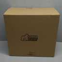 GORILLA GRIP Slip Resistant Tufted Chair Cushions, No Ties Required, Set of 6 Memory Foam Pads for Dining Room, Kitchen Table, Office, Rocking Chairs, Plush Seat Cushion Pad, Home Decor, 16x17, Brown