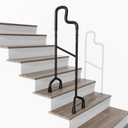 Stair Climbing Assist Cane for Both Walk Up and Down Stairs, Elderly Stair Lift Assist Devices with Adjustable Height fits Most Standard Steps, Step Helper for Those with Sore HIPS and Knees