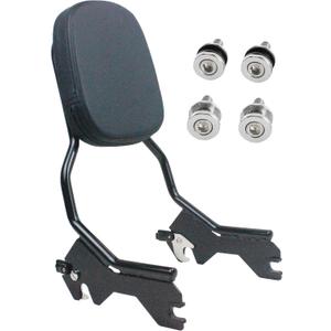 YHMOTO Detachable Sissy Bar Upright Passenger Backrest With Docking Hardware Kit Fit For Harley Softail Slim FLSL Heritage Classic FLHCS FLHC Street Bob FXBB 2018-2023