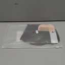 Flvaco Clip in Bangs, Synthetic French Bangs Hair Clip, Medium Brown Fake Bangs Fringe with Temples Hairpieces for Women Natural Curved Hair Extensions for Daily Wear