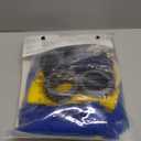 Spooktacular Creations Halloween Child Girl Cute Yellow Shirt Tutu Outfit, Kids Costume Accessories Set for Holiday Parties (Small(5-7 yrs))