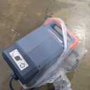 Retractable Garden Hose Reel 5/8 in x 75 ft Professional Metal Bracket & 9-Pattern Metal Nozzle UV Resistant Brass Fitting Heavy Duty Wall Mount Any Length Lock Slow Retraction 180 Swivel