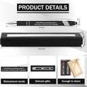 Faccito 10 Sets Christmas Employee Appreciation Gifts Thank You Pens Gifts Bulk Inspirational Ballpoint Pen with Box Motivational Pen for Staff Doctor Coworker Volunteer School Office Supplies