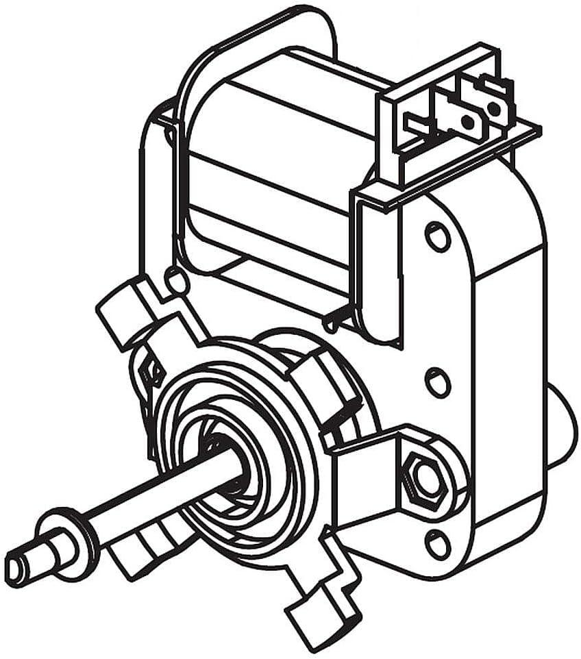 Samsung DG31-00014F Range Convection Fan Motor Genuine Original Equipment Manufacturer (OEM) Part