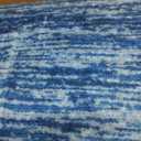 Valenrug Washable Rugs 6x9 - Non Slip 6x9 Area Rugs for Living Room, Stain Resistant Area Rugs for Bedroom, Foldable Machine Washable Area Rug(6'x9', Navy)