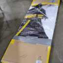 BarnSmith 30"x84" Concealed Sliding Barn Door, White Primed Flush Solid Core Sliding Hidden Barn Door with Soft Close Installation Hardware and Double Sided