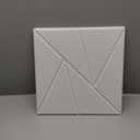 18 pack Acoustic Panels With Self-Adhesive, 12"X 12"X 0.4"Sound Proof Foam Panels, Sound Panels High Density, Soundproof Wall Panels for Home Studio Office-White